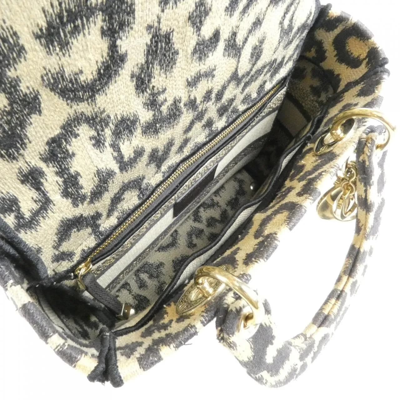 DIOR Lady Dior M0565ORHM Handbag Canvas