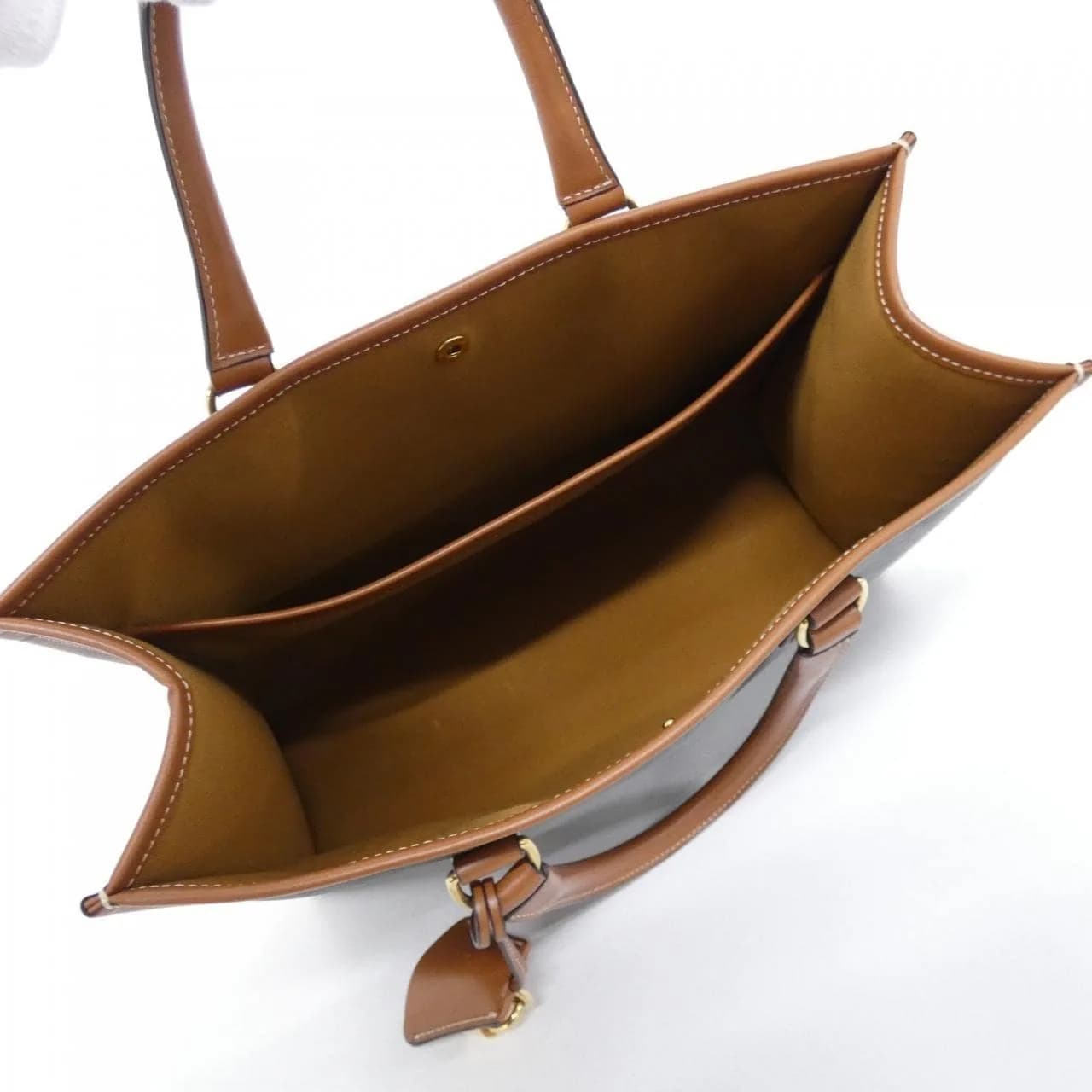 CELINE Cabas 199742BZJ Handbag Canvas