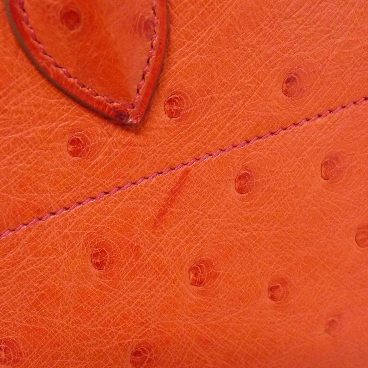 HERMES Bolide 017840CC Handbag Ostrich