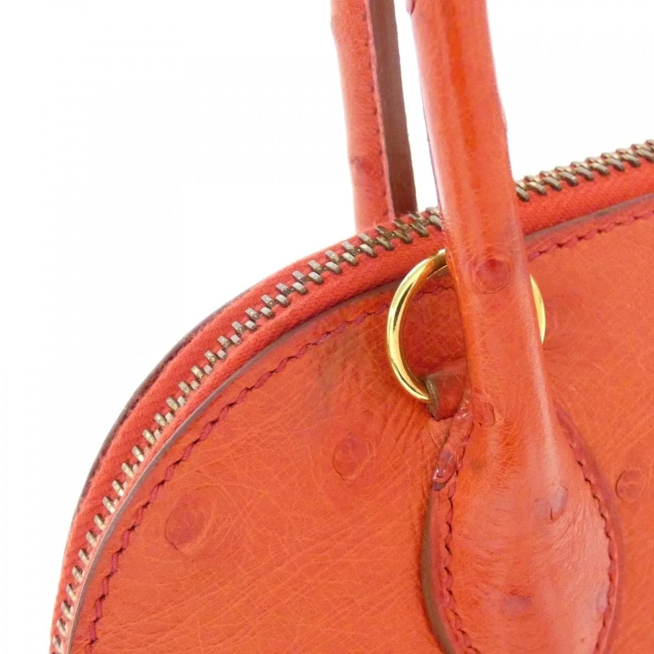 HERMES Bolide 017840CC Handbag Ostrich