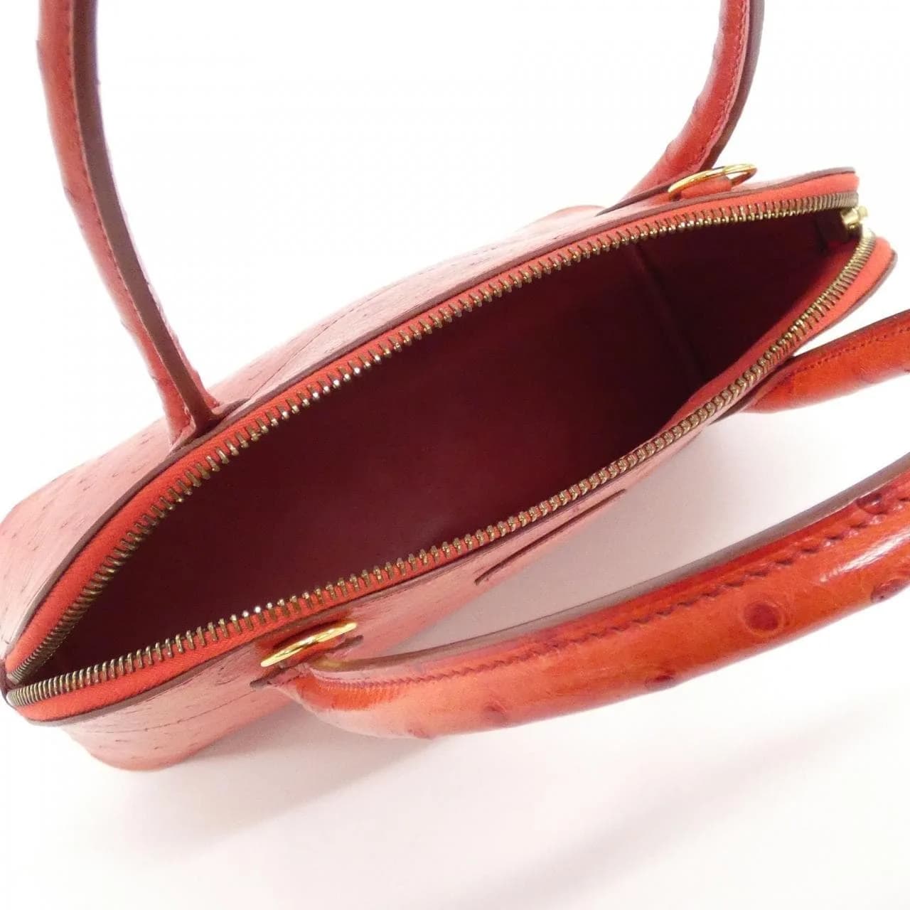 HERMES Bolide 017840CC Handbag Ostrich