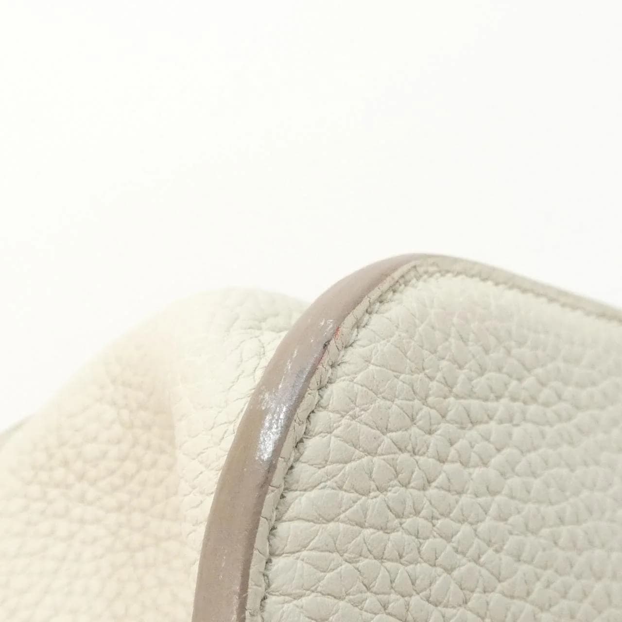 HERMES Halzan 070428CK Handbag Clemence