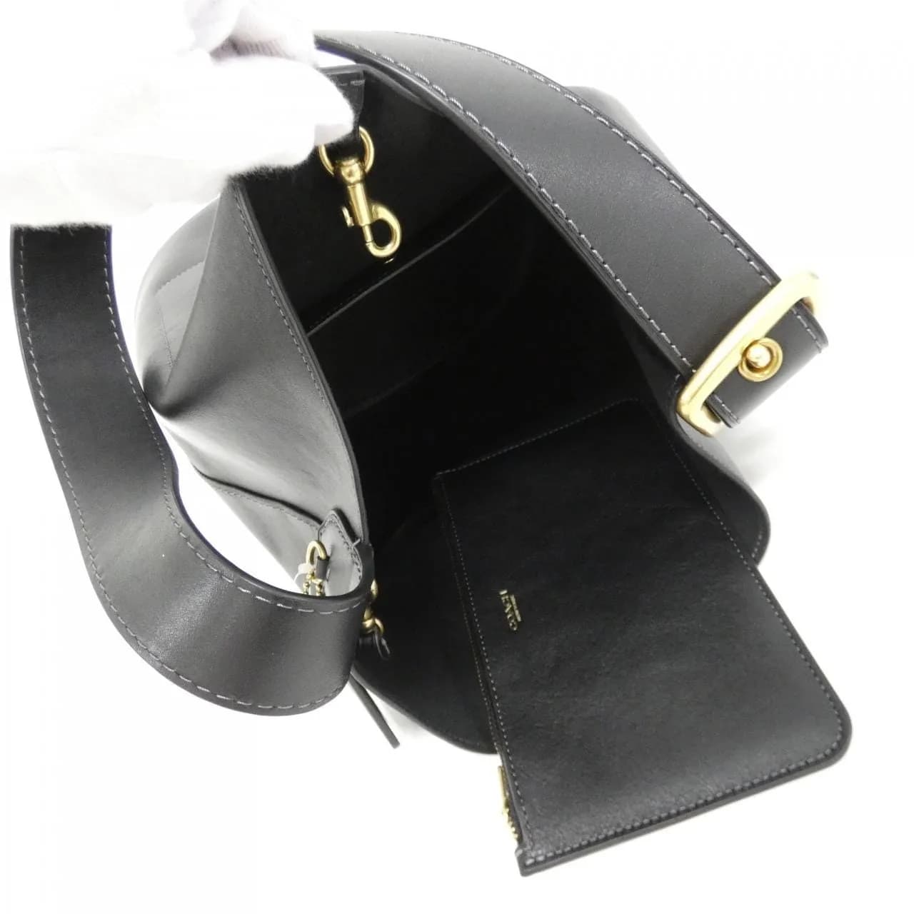 COACH CCC23 Shoulder Leather